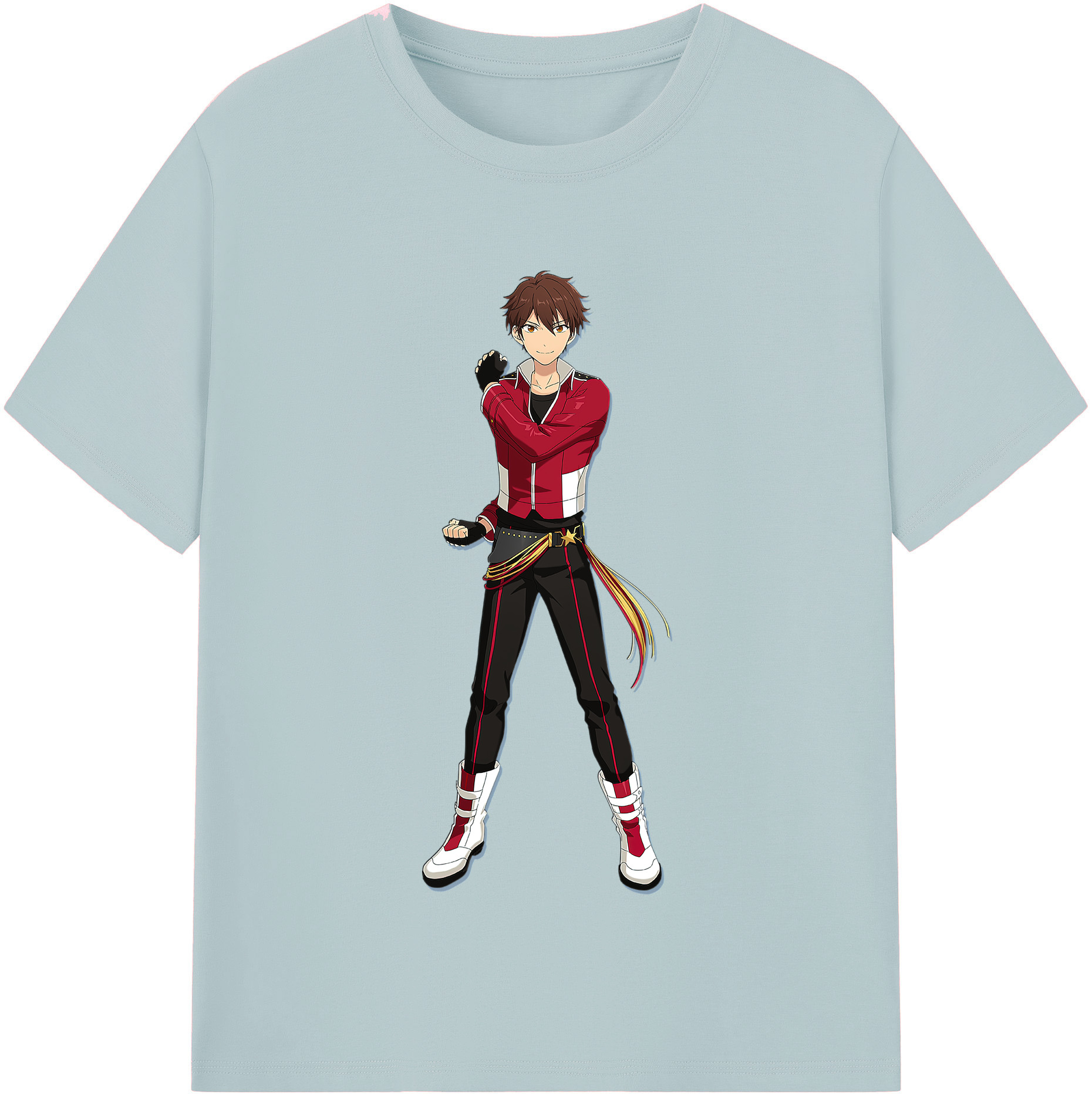 （画像用） あんさんぶるスターズ! Ensemble Stars 綿100％半袖Tシャツ（フロントプリント）